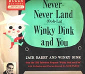 Decca, K-144: Winky Dink and You, Jack Barry; from the TV show, 1954