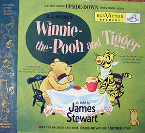 Winnie The Pooh & Tigger; Jimmy Stewart; RCA Victor