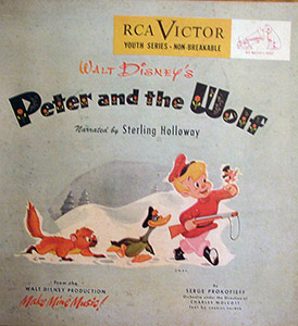 Peter & The Wolf; Sterling Holloway
; RCA Victor