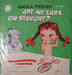 Are My Ears On Straight?; Gayla Peevey; Columbia