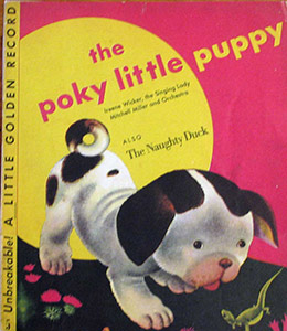 Poky Little Puppy; Irene Wicker; Golden